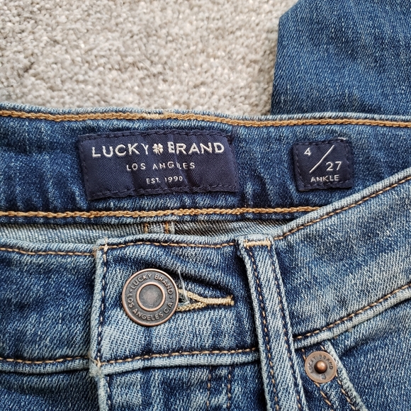 Lucky Ava mid rise skinny jeans womens size 4/27 - Picture 11 of 15